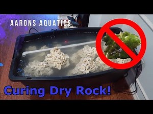 Curing Dry Rock (Reef Saver) | 225g Peninsula Reef Tank