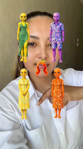 Fruit Island Hair Match #challenge #shortvideo #shorts #tutorial #usa #fypシ゚viral #funny #trending