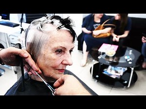 ANTI AGE HAIRCUT - "GO TO NATURAL GREY HAIR"