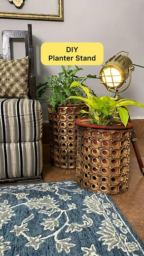 547K views · 6.6K reactions | DIY planter stand 華 華 #diyplanter #diycrafts #diygardening #gardendecor #gardendesigner #diyhomedecor #balconygarden #trendingsongs #viralvideos | Neetu Jakhar | Facebook