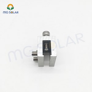 [Hot Item] Solar Energy Bracket Mounting Aluminum Mini Clips Standing Seam Roof Clamp Clips