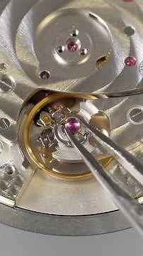 Assembling the IWC caliber 32111 - Balance wheel, rotor and automatic movement.