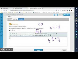 Module 2 Radicals and Exponents Part 1| Unit 6 Algebra 1