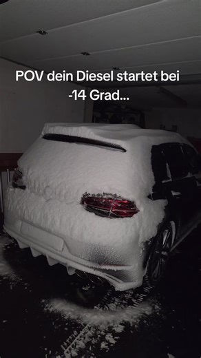 Diesel Cold Start at -14 Degrees: No Problems Encountered