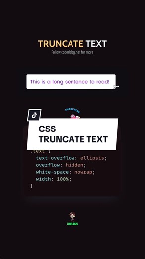 CSS Truncate Text Tutorial