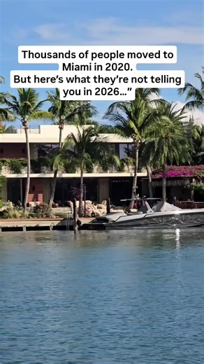 Miami is not the same city it was five years ago. In 2020, people moved here for all the obvious reasons. No state income tax. More space. Warm weather. A break from the chaos. At first, it felt like a financial decision. But over the last few years, something much more important happened. Miami stopped being “just a fun place to live” and became a real place to build a life. The people who came early didn’t just gain equity — they gained a different way of living. What surprised most people was