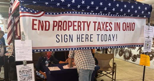 Campaign to end Ohio property taxes brushes off funding concerns as DeWine warns of 20% sales tax