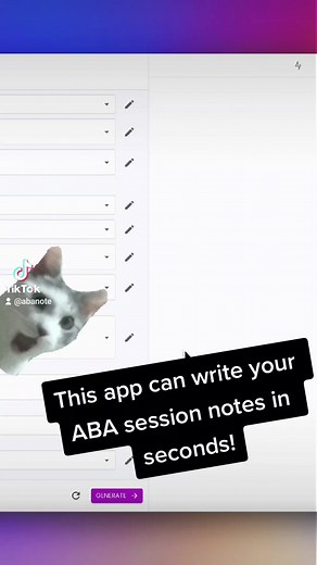 Write your #aba session notes 50% faster. #rbt #bcba #aba