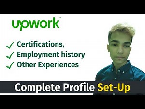 Add Certifications, Employment history And Other Experiences On Upwork Profile 2022 | Web With White