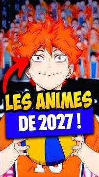 La liste des ANIMES de 2027 est MONUMENTALE ! #anime #haikyuu #jujutsukaisen #demonslayer