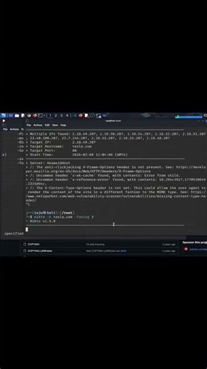 Nikto Install, Uninstall, Scan & Report Web Server Vulnerability Scanner part 7