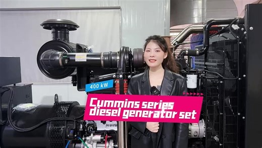 400KW Cummins series diesel generator set
