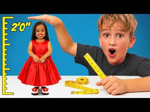 I Spent 24 Hours with the World’s Shortest Woman!