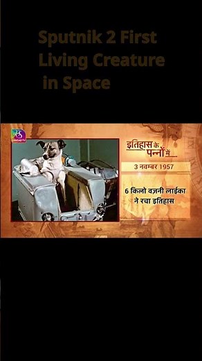 On This Day: Soviet Union Launches Sputnik 2 with First Living Creature in Space!