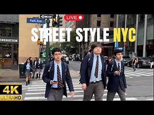 Morning Vibes in NYC 🌆 Street Style Walk 4K UltraHD