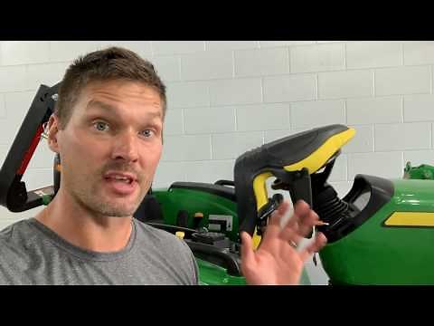 CHEAP Replacement Tractor Seat & Armrest Kit For John Deere, Kubota, & Massey Tractors!