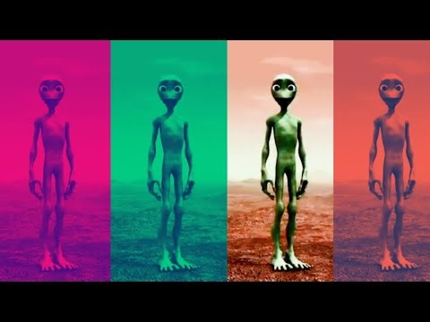 Dame Tuco Sita FHD 4K. Green man dance🛸