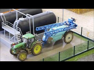 Exposition de miniatures agricoles à GRANDCAMP