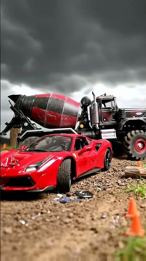 Miniature Mayhem: RC Sports Cars Conquer Mud & Rocks! ⚡