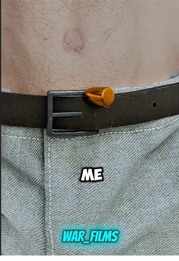 Can a belt buckle save a life from a bullet❓#interestingfacts #facts #fact #lifehacks #lifehack