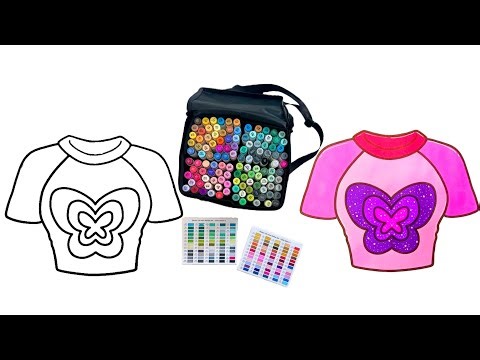 Color with me satisfying ASMR | Art therapy