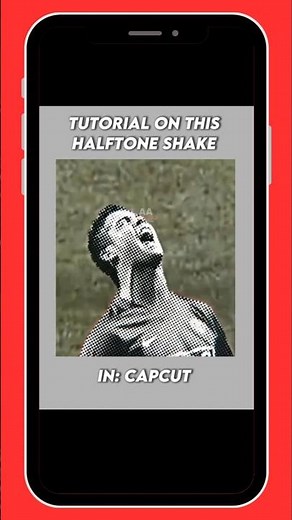 How to Create a Half Tone Effect in CapCut | Easy Tutorial #capcut #edit