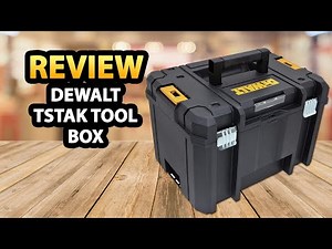 DEWALT TSTAK Tool Box (DWST17806) ✅ Review