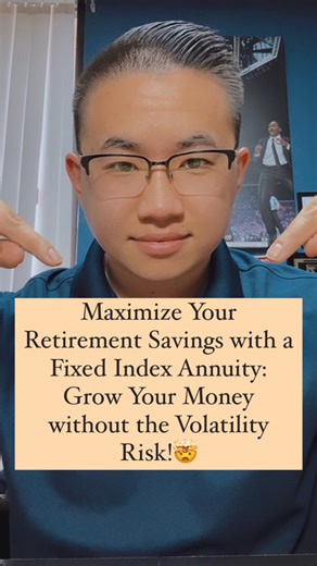Maximize Your Retirement Savings with a Fixed Index Annuity: Grow Your Money without the Volatility Risk!🤯If you have an old retirement account and would like to see what an index annuity can do for you, comment below “FIA” or send me a message!✅It’s a contract between you and the insurance company between 7-14 years, usually 10 years is the average. It provides 3 benefits:- GUARANTEED FLOOR of 0%, you don’t take a loss or negative return when the market goes down✅- Market Linked returns that a