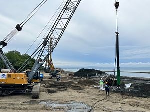 [Hot Item] Vibro Soil Compaction Machine for Loose Sand Densification