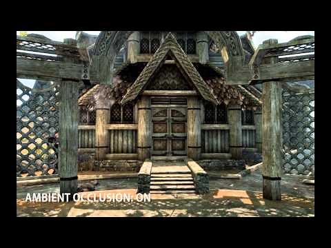 Skyrim: Ambient occlusion comparison