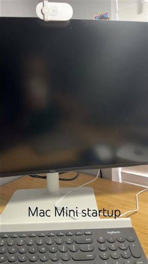 Me starting up my M4 Mac Mini