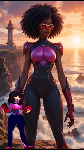 Steven Universe Characters as Live Action Heroes 🎬✨ #Shorts