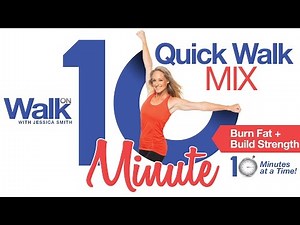Fit in Fitness 10 minutes at a time with our NEW "10 Minute Quick Walk Mix" DVD with Jessica Smith