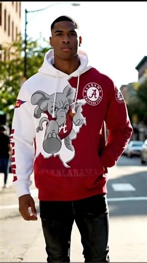 Alabama Hoodie #alabama #rolltide #crimson #footballhoodie #albamafootball #hoodie