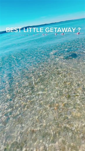 Crystal Clear Water at Torch Lake, Michigan