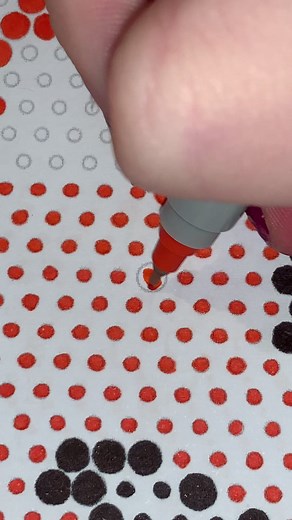 Reply to @yeet_master16 #pumkin#art#halloween #pen#penart#dotslinesspirals #drawing#colouring