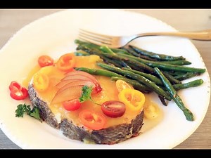 20-Minute Dinner: Low-Carb Alaska Cod with Mango Sauce