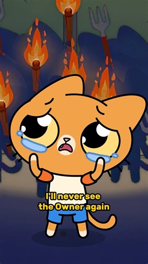 ARTY ABANDONED SIMBA?! 😱 #simbochka #simba #animation #cat