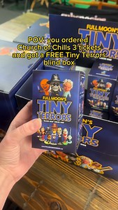 1.2K views · 207 reactions | Every patron purchasing a virtual Moment ticket will receive a special code to receive a FREE “Tiny Terrors” frightful figurine! And naturally, if you’ve already grabbed a Moment ticket, we’ll make sure you get this free figure too…Codes will be sent within one week after the show. PLUS! As a Moment Ticket holder you will have EARLY ACCESS to all online items available for purchase during the show. | Full Moon Features & Charles Band | Facebook