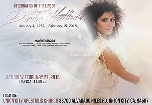 Gone Too Soon: Video in Memory of Denise "Vanity" Matthews | The Last Dragon Tribute