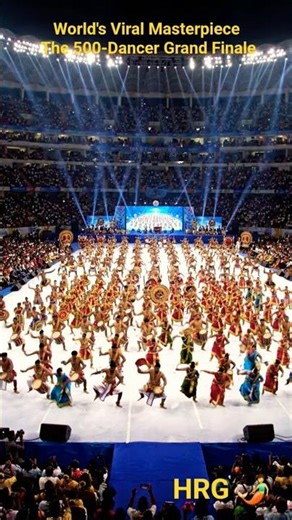 World's Viral Masterpiece: The 500-Dancer Grand Finale