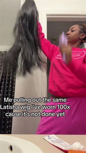 Reuse, recycle ♻️ #latisha #syntheticwig #senssationalwigs #sensationnelwigs #fyp