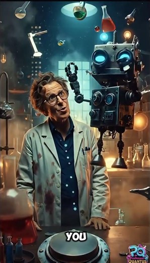 Gravity OFF?! 🤯 Professor & Robot Experiment!”