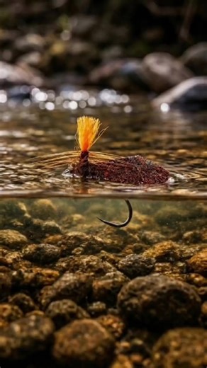 Detached Body Parachute Caddis Dry Fly. #dryfly #flytying #flyfishing #troutflies #shotaflies