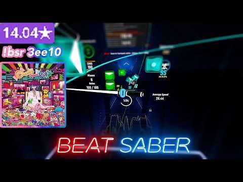 This 14 star map got me a 500! | Beat Saber