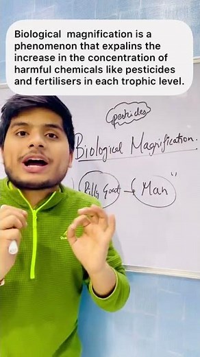 What is biological magnification class 10 biology #edushorts