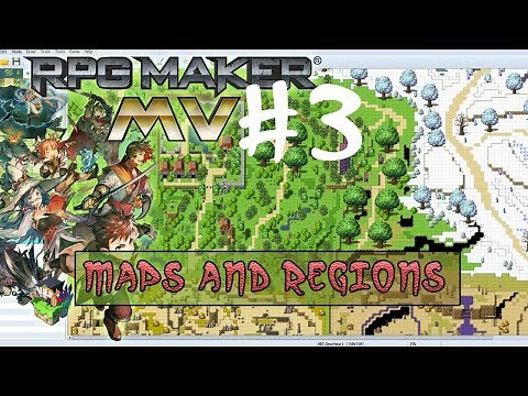 RPG Maker MV Video Tutorial EP 3: Maps and Regions