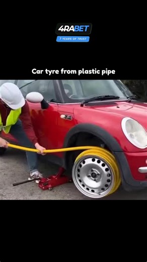 Explore l Learn l Facts on Instagram: "Making a car tyre from a plastic pipe sounds unconventional, but it reflects creative experimentation with materials. Plastic pipes, typically made from PVC or HDPE, are rigid and lightweight compared to traditional rubber tyres. To transform such a pipe into a tyre-like structure, it would need to be cut, shaped, and possibly heated to adjust its form. However, plastic alone does not naturally provide the flexibility, grip, or shock absorption required for