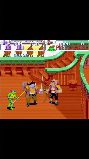 TMNT V Turtles in Time Boss Bebop and Rocksteady #tmnt #longplay