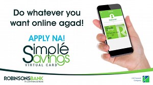 30K views · 53 reactions | Do whatever you want online agad! Apply Online na! https://www.robinsonsbank.com.ph/products-and-services/branch-banking/simple-savings?fbclid=IwAR2SbNQ0FH60Qe4FFK7FfVTZJOQ1DZNrAf7PVeH6uy7_s_cnOJEmkF_ZS2Q Robinsons Bank Corporation is regulated by Bangko Sentral ng Pilipinas (BSP). MEMBER: PDIC. Maximum Deposit Insurance for each depositor P500,000 | Robinsons Bank | Facebook